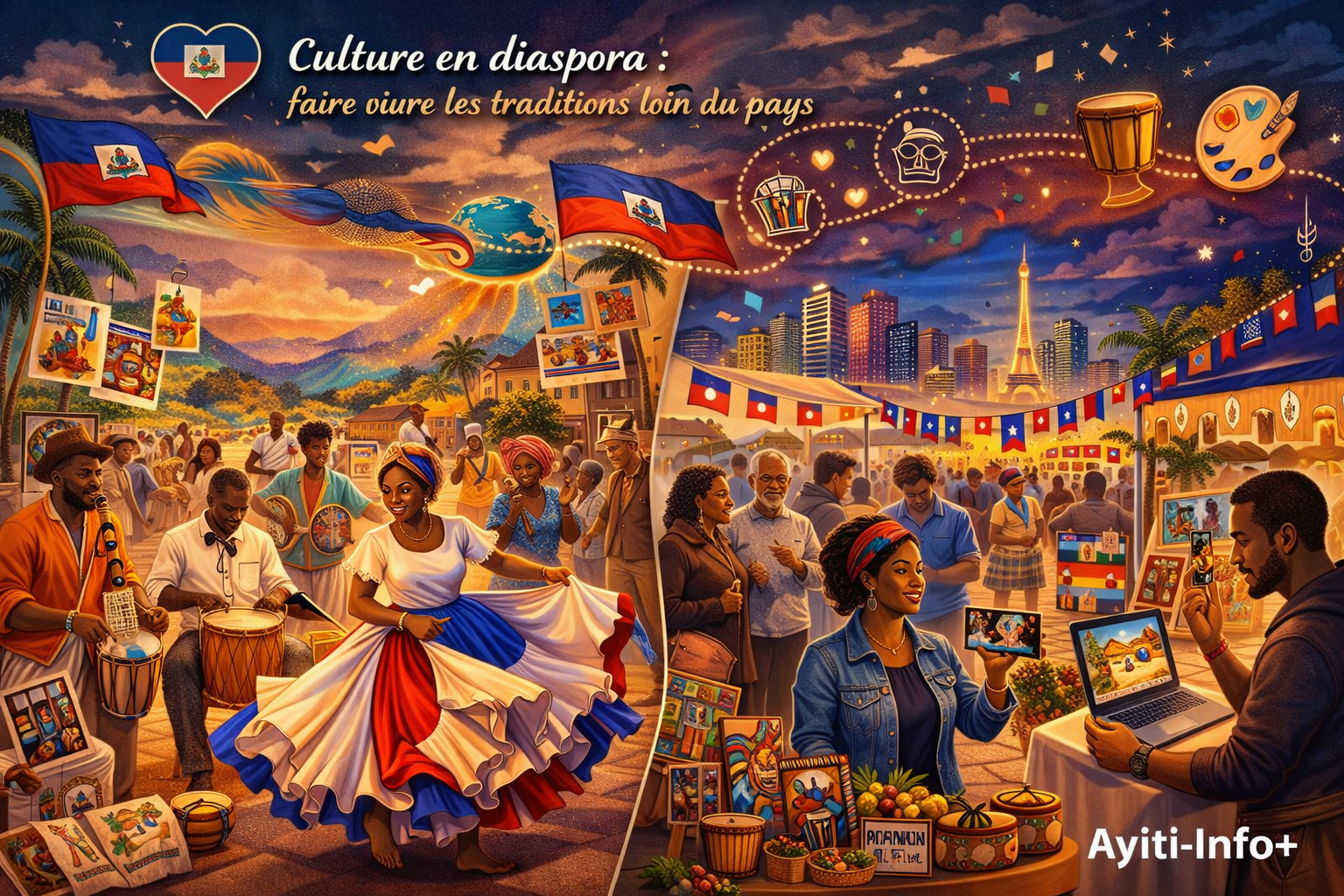 Culture en diaspora : faire vivre les traditions loin du pays