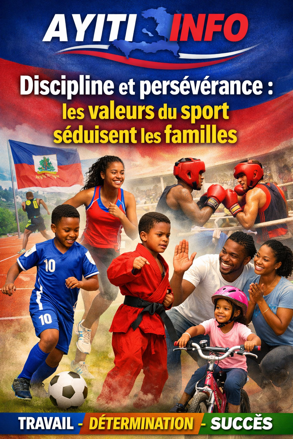 Discipline et persévérance : les valeurs du sport séduisent les familles