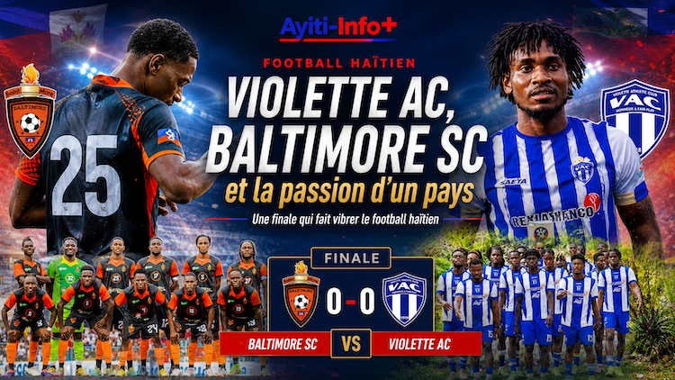 Football haïtien : Violette AC, Baltimore SC et la passion d’un pays qui cherche encore des raisons d’espérer