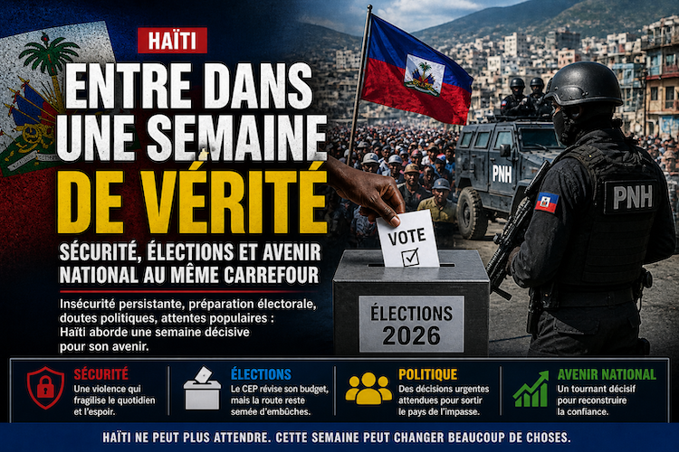 Haïti entre dans une semaine de vérité : sécurité, élections et avenir national au même carrefour