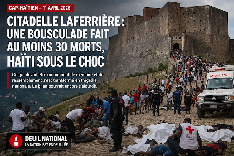 Citadelle Laferrière : une bousculade fait au moins 30 morts, Haïti sous le choc