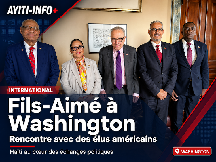 Fils-Aimé rencontre des élus américains : le pari d’un lobby politique pour Haïti