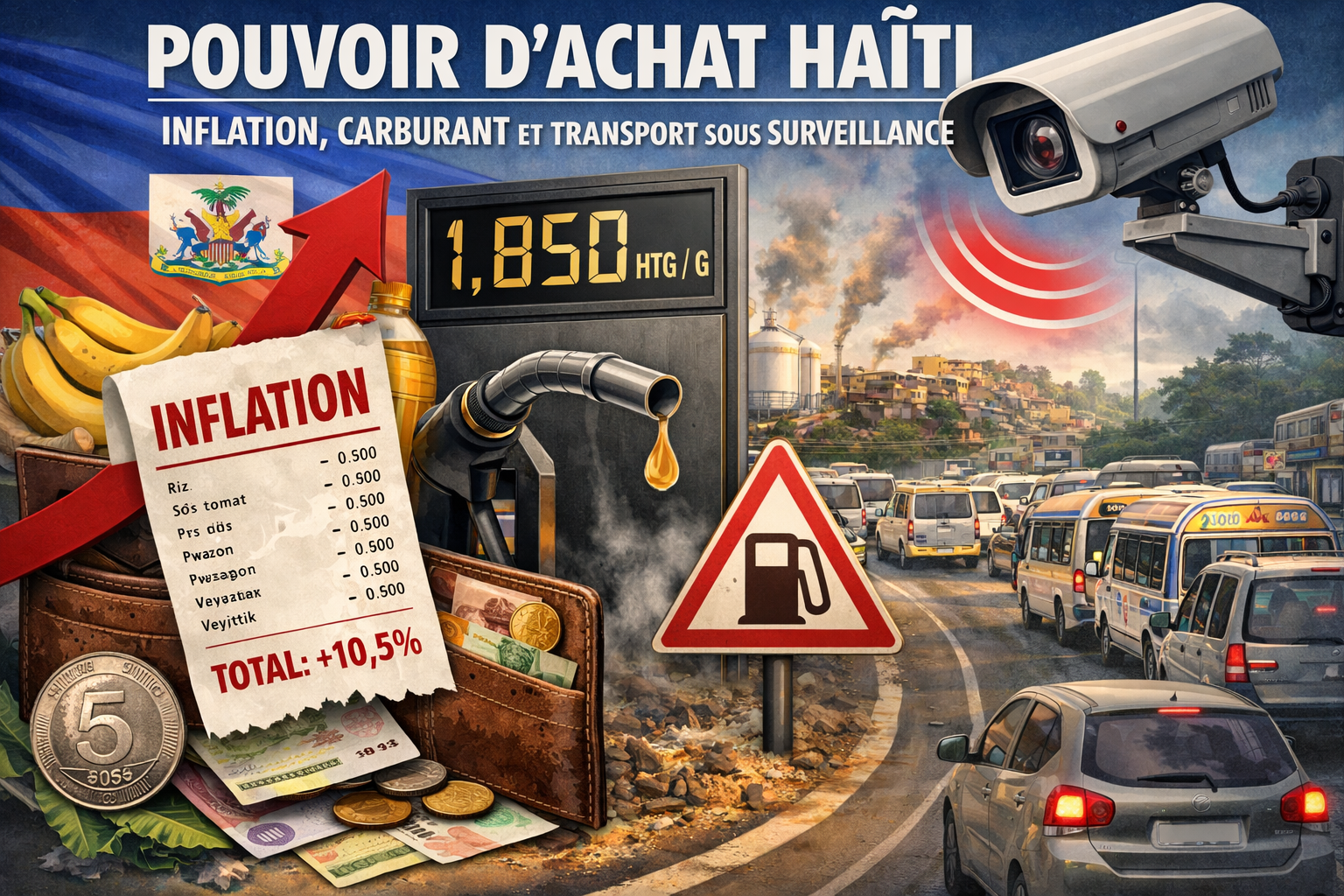 Pouvoir d’achat : inflation, carburant et transport sous surveillance