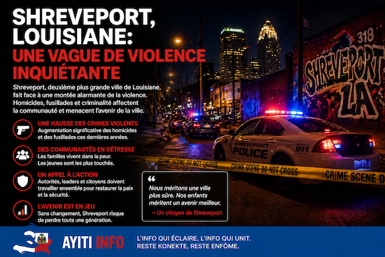 Louisiane : le drame de Shreveport où 8 enfants ont été tués relance l’alarme sur la violence armée