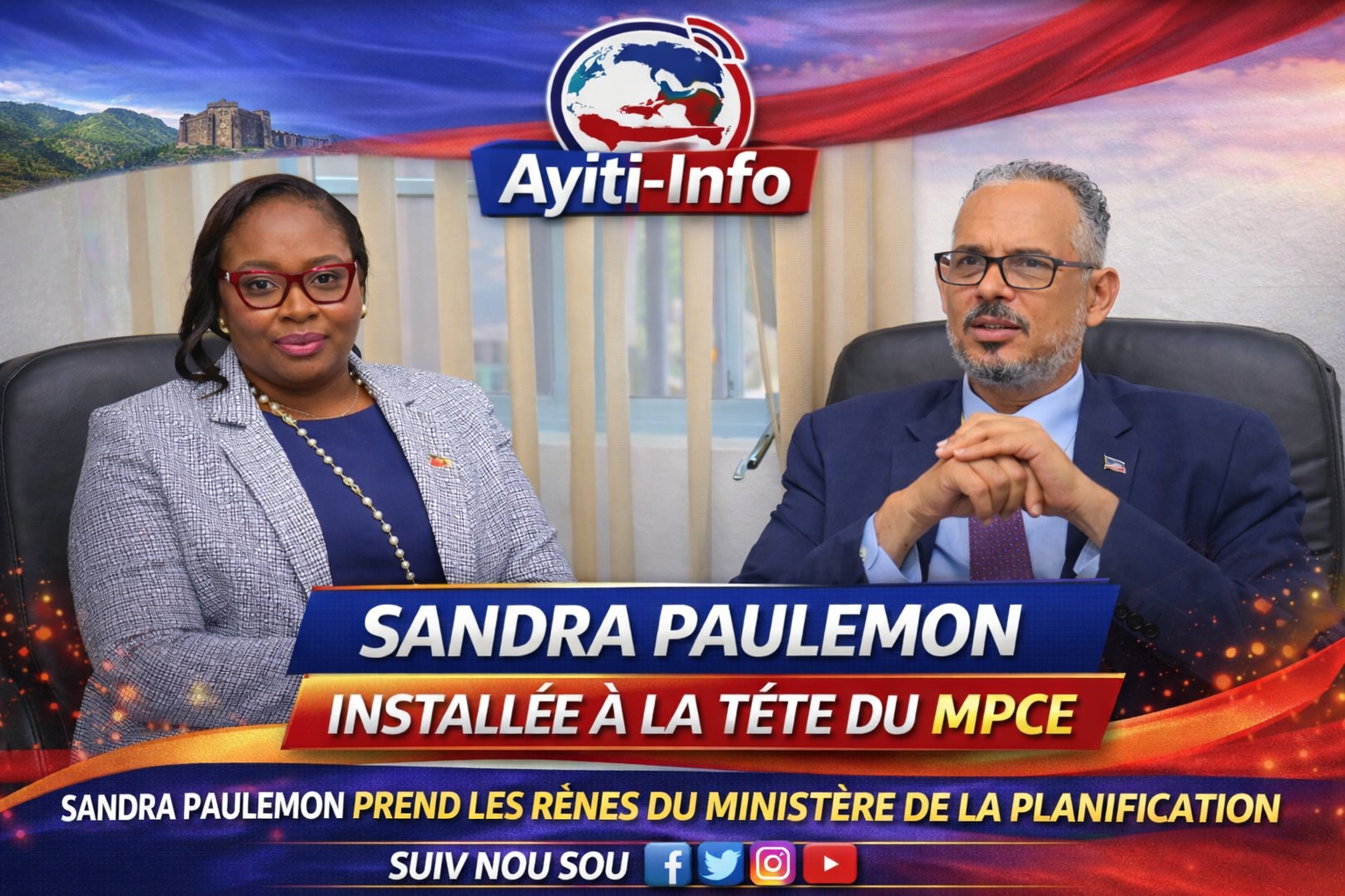 Sandra Paulemon installée à la tête du MPCE