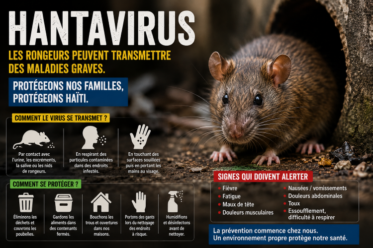 Hantavirus : le virus des rongeurs qui sonne l’alarme sanitaire pour Haïti