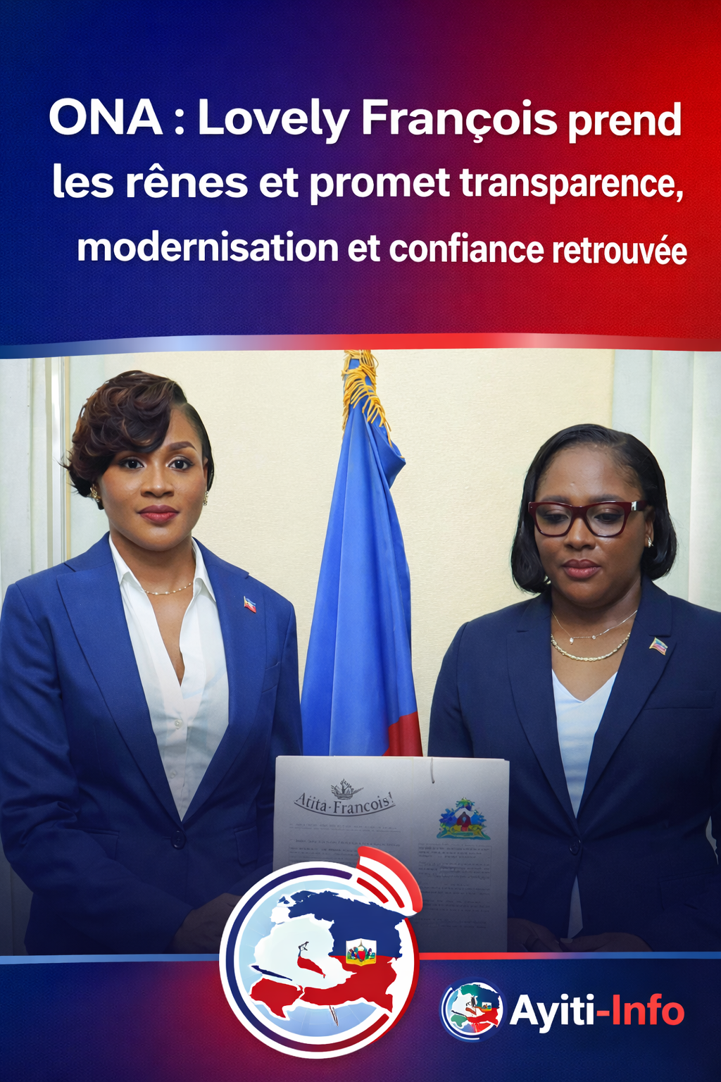 ONA : Lovely François prend les rênes et promet transparence, modernisation et confiance retrouvée