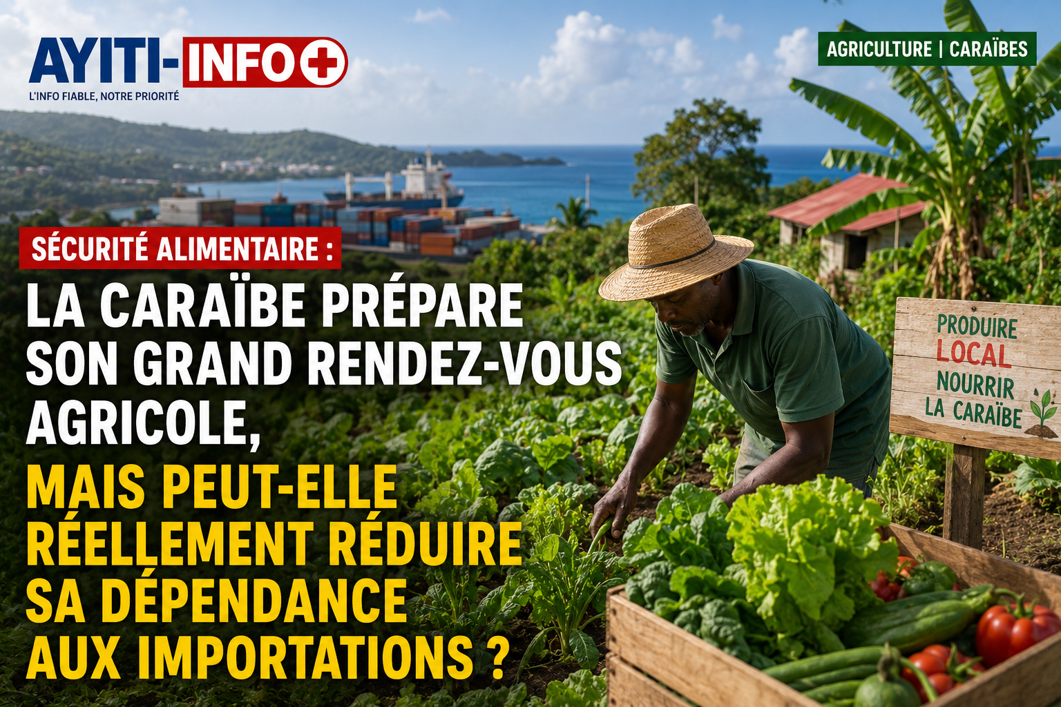 Agriculture haïtienne : l’insécurité détruit silencieusement une partie de la capacité du pays à se nourrir