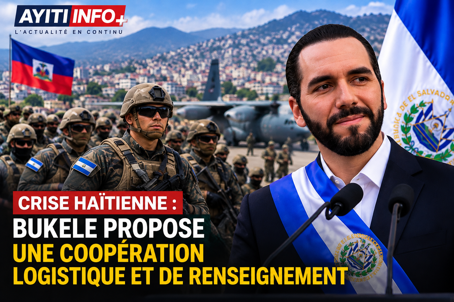 Salvadoriens disparus en Haïti : Bukele récuse le lien entre les restes reçus et les quatre techniciens