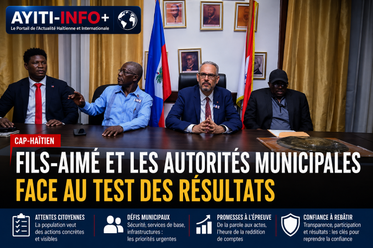 Cap-Haïtien : Fils-Aimé et les autorités municipales face au test des résultats