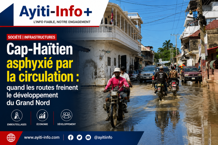 Cap-Haïtien asphyxié par la circulation : quand les routes freinent le développement du Grand Nord