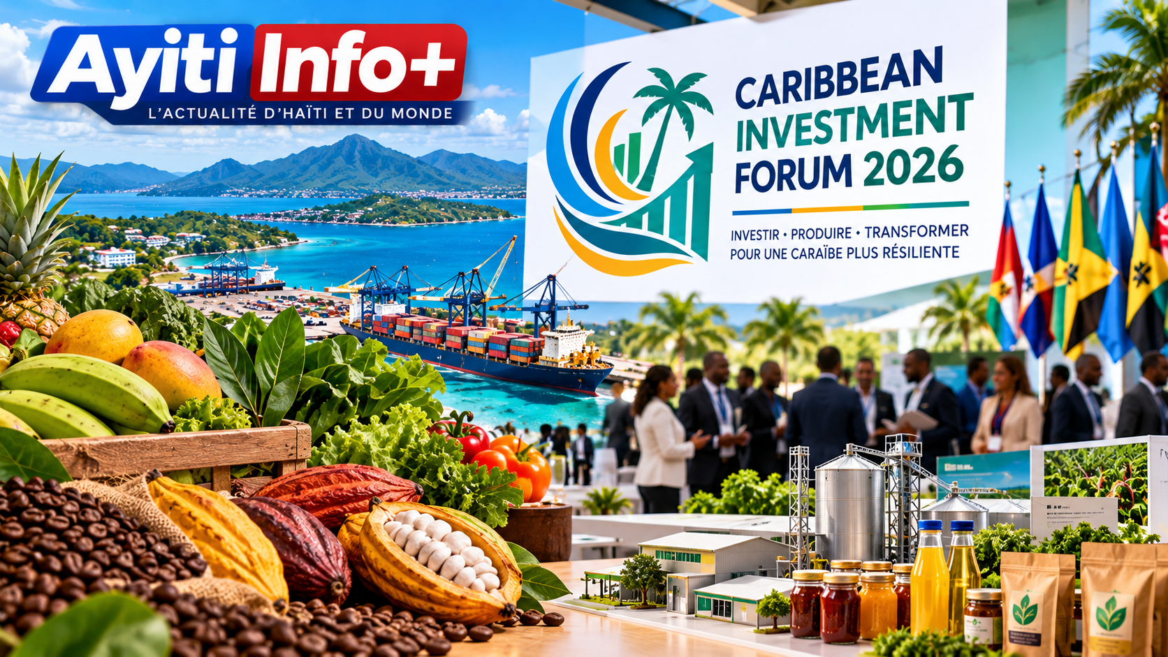 Caraïbe : de nouveaux projets agro-industriels cherchent des investisseurs au Caribbean Investment Forum 2026