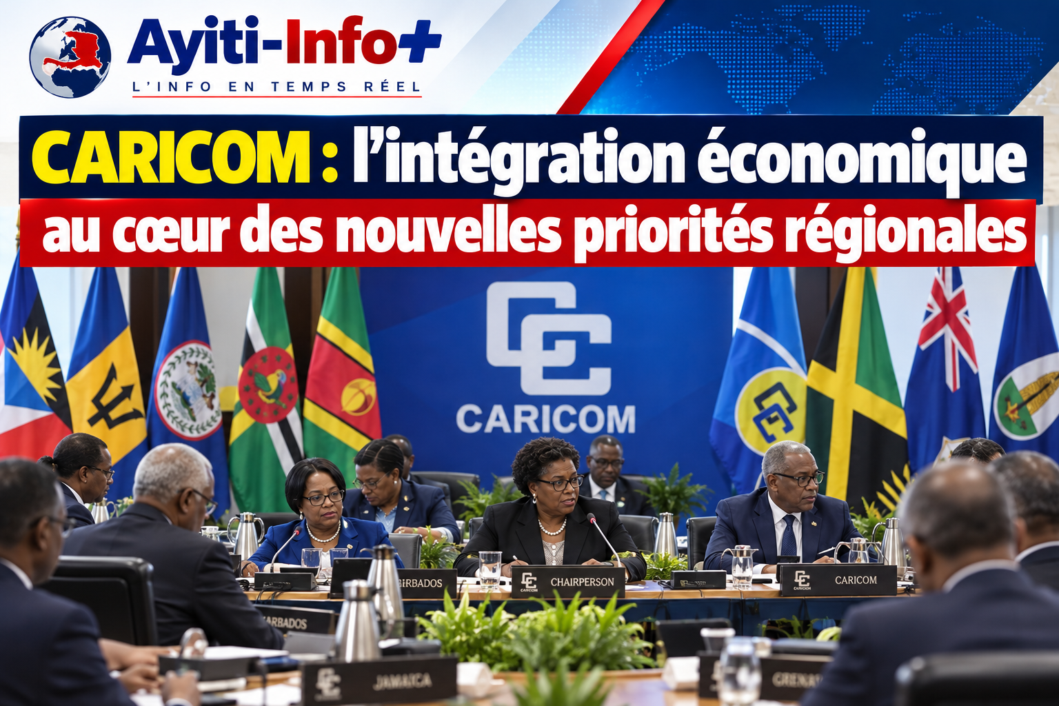 CARICOM : l’intégration économique au cœur des nouvelles priorités régionales
