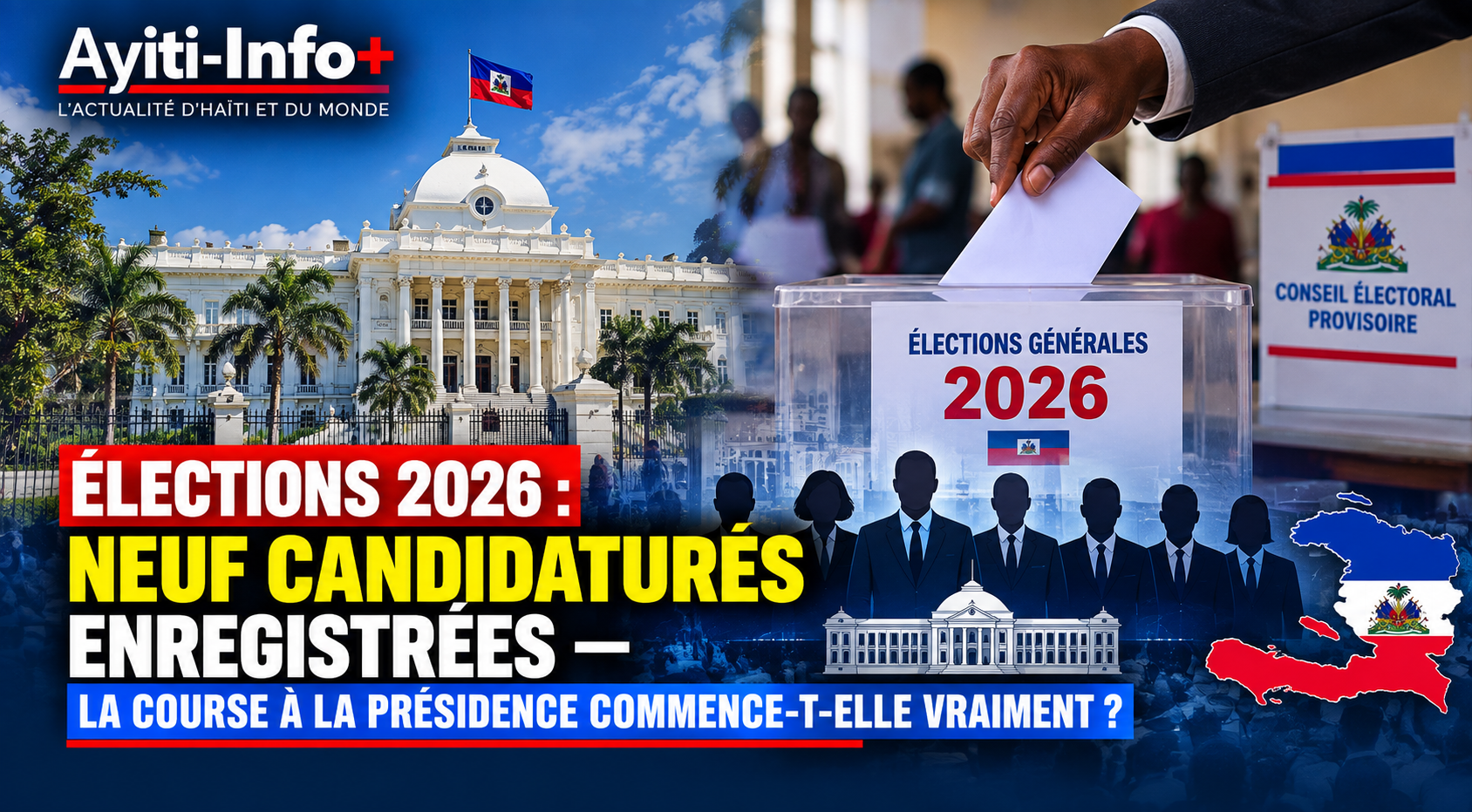 Élections 2026 : neuf candidatures enregistrées — la course à la présidence commence-t-elle vraiment ?