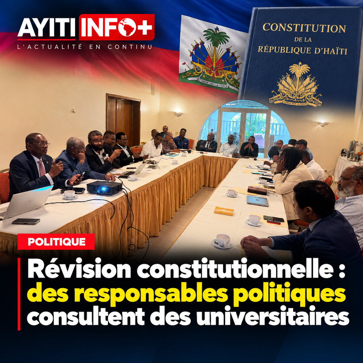 Révision constitutionnelle : des responsables politiques consultent des universitaires