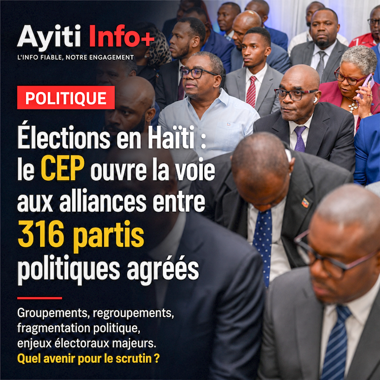 Élections en Haïti : le CEP ouvre la voie aux alliances entre 316 partis politiques agréés