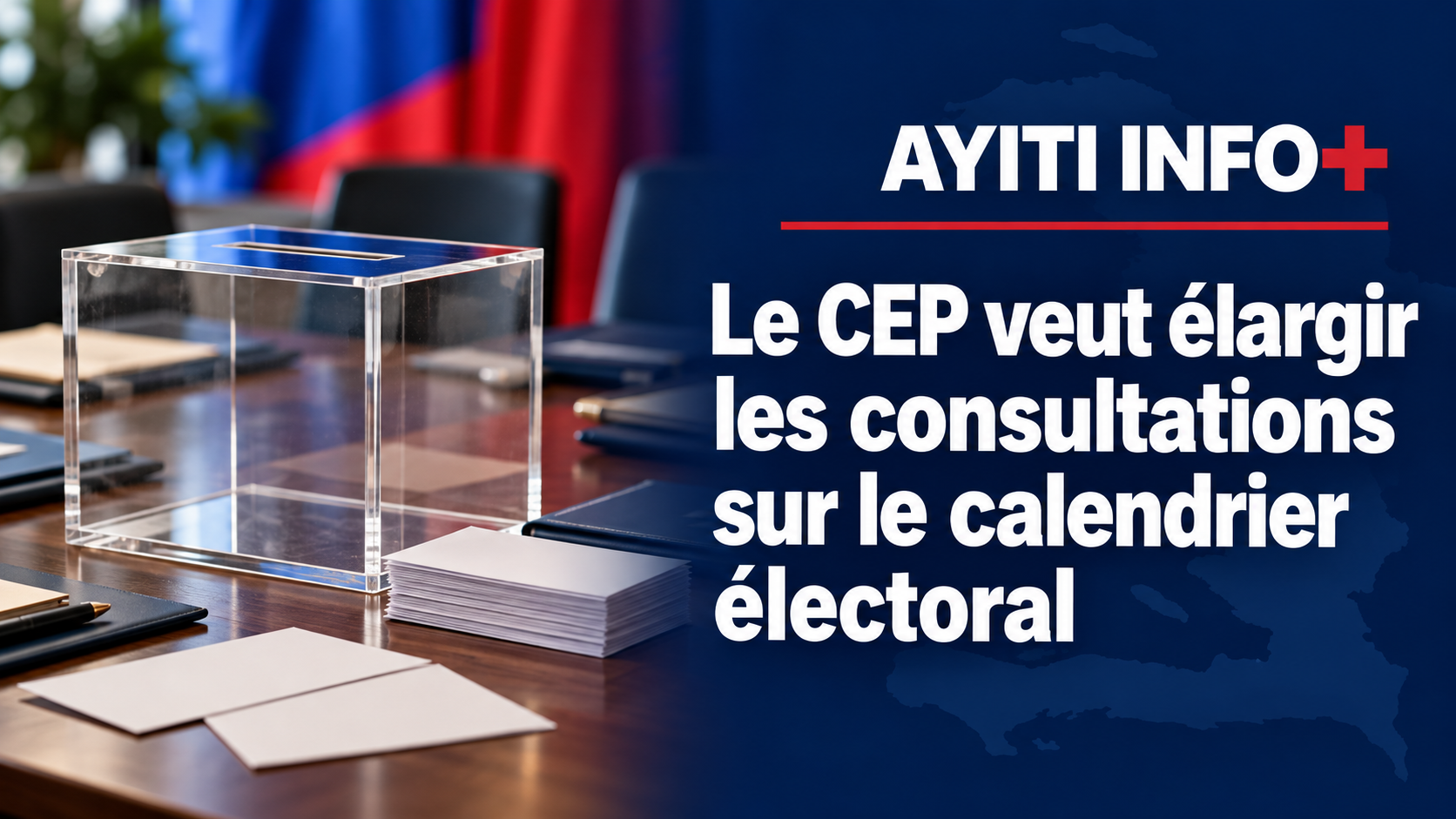 Le CEP veut élargir les consultations sur le calendrier électoral