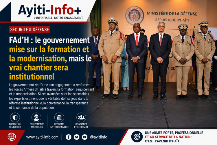 FAd’H : le gouvernement mise sur la formation et la modernisation, mais le vrai chantier sera institutionnel