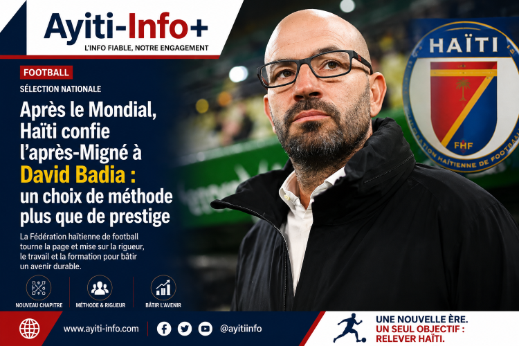 Après le Mondial, Haïti confie l’après-Migné à David Badía : un choix de méthode plus que de prestige
