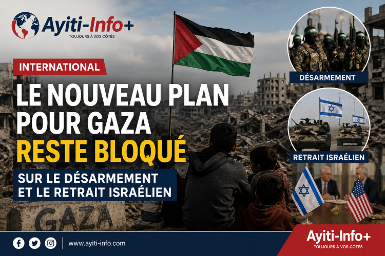 International : le nouveau plan pour Gaza reste bloqué sur le désarmement et le retrait israélien