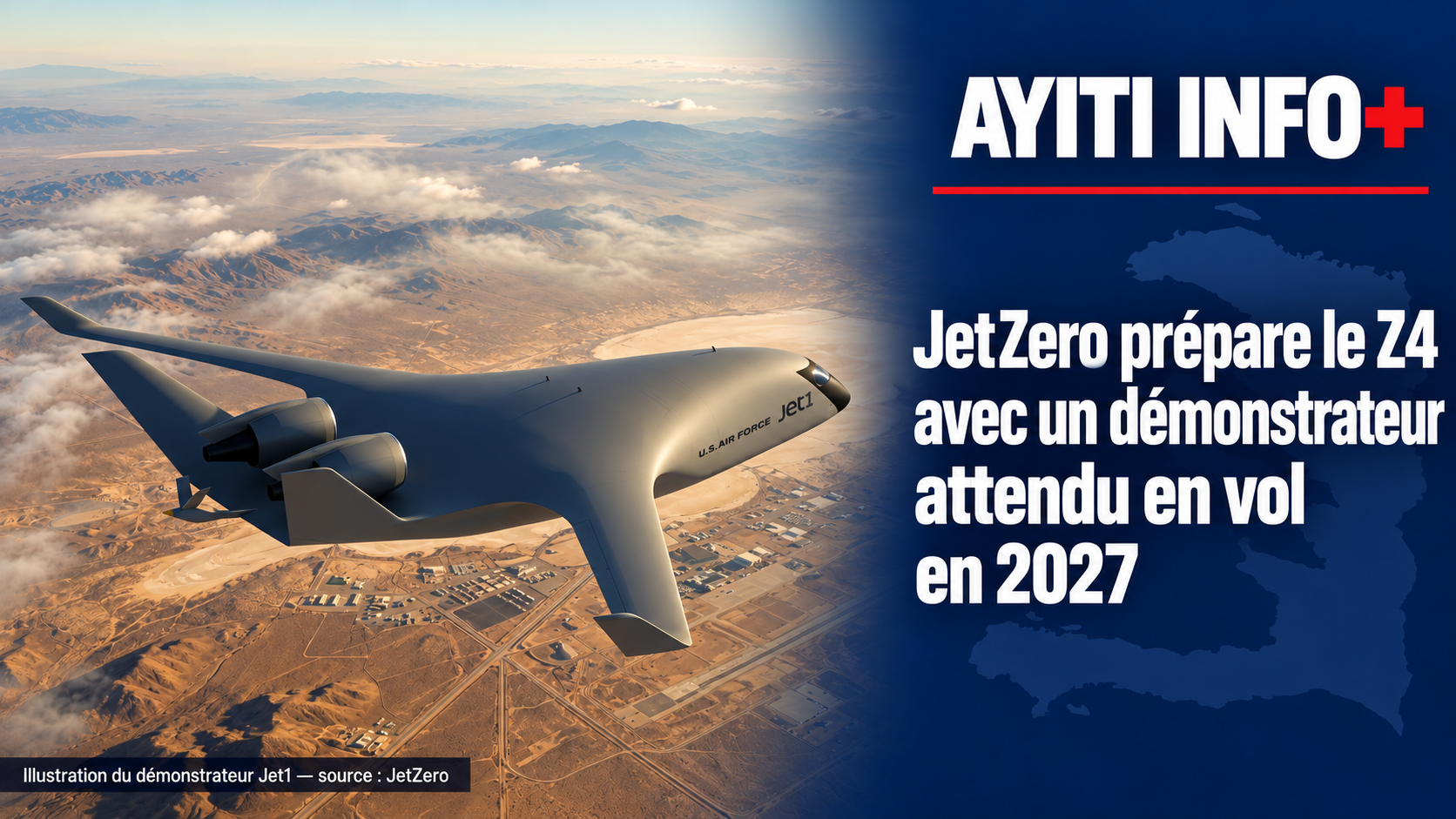 JetZero prépare le Z4 avec un démonstrateur attendu en vol en 2027