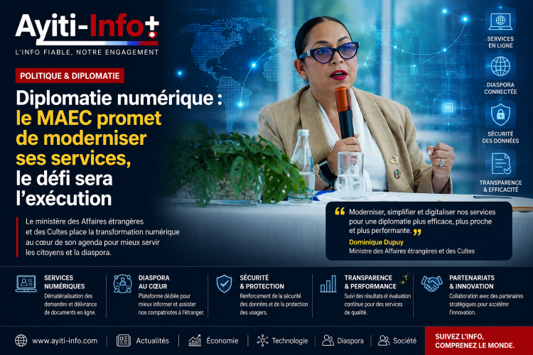 Diplomatie numérique : le MAEC promet de moderniser ses services, le défi sera l’exécution