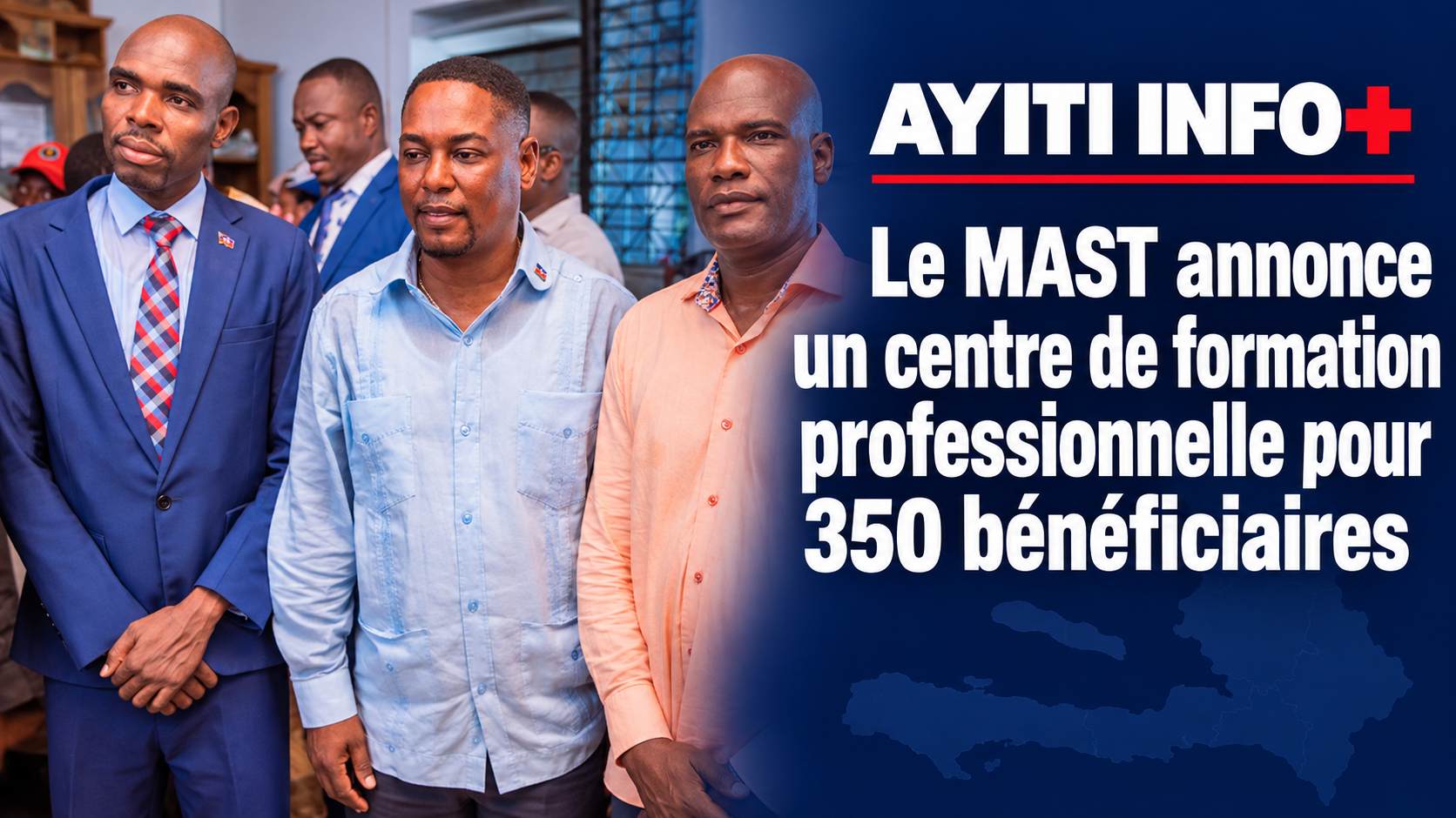 Le MAST annonce un centre de formation professionnelle pour 350 bénéficiaires
