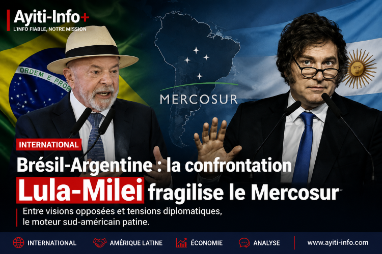 Brésil-Argentine : la confrontation Lula-Milei fragilise le Mercosur
