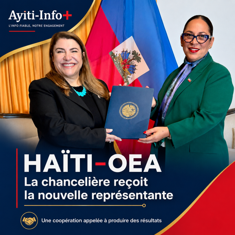 Haïti–OEA : la chancelière reçoit la nouvelle représentante, une coopération appelée à produire des résultats
