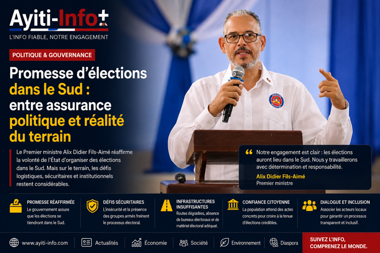 Promesse d’élections dans le Sud : entre assurance politique et réalité du terrain